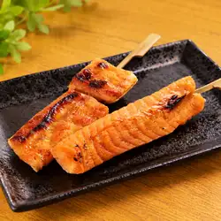 サバ文化串/サーモンハラス串