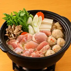 大山鶏の水炊き鍋