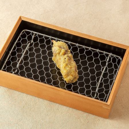 竹の子牛肉巻き天ぷら