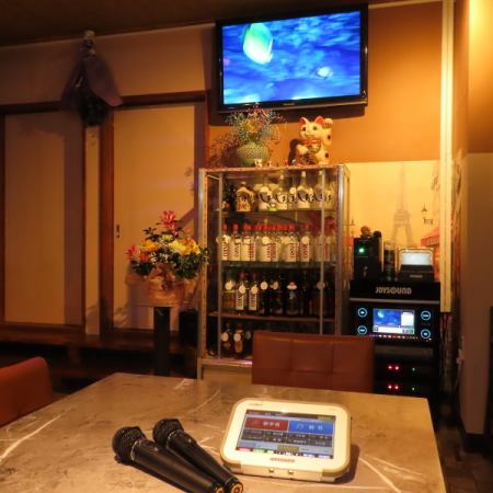 カラオケ歌い放題＋飲み放題　2時間3000円（税込）
