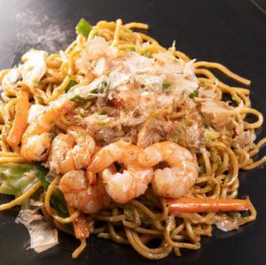 上海老醤油焼きそば