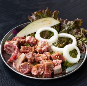 中落ちカルビ定食/炙りレバニラ定食　各種