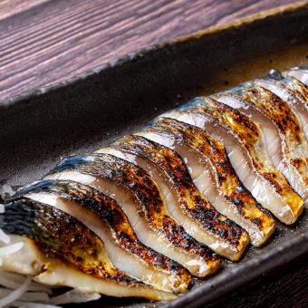 Grilled marinated mackerel