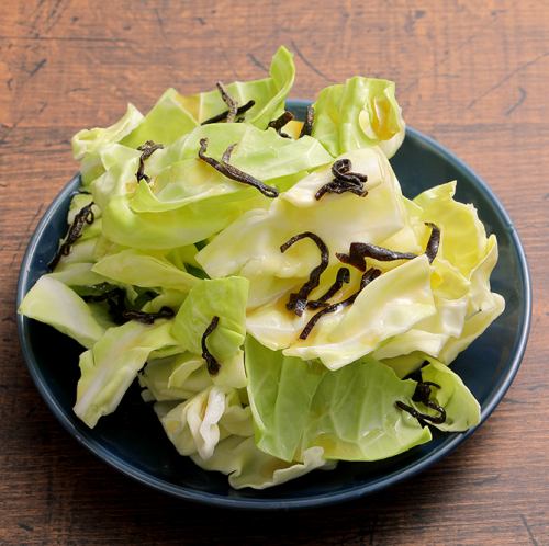 やみつきキャベツ