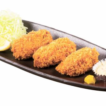 かきフライ／あんこう唐揚