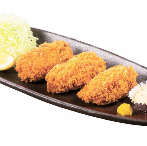 かきフライ／あんこう唐揚