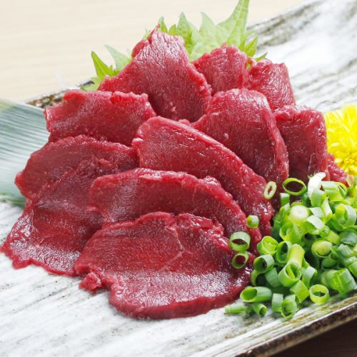 《Kumamoto》 Horse sashimi lean meat