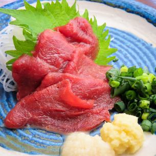 馬刺し3種盛り