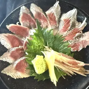 Sardine sashimi