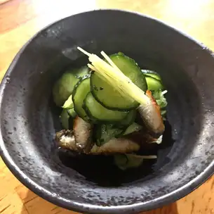 Eel salad