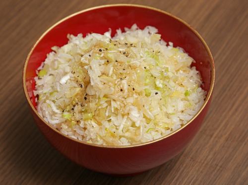 green onion salt rice