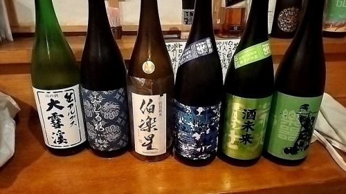 我們有各種各樣的時令清酒可供選擇！