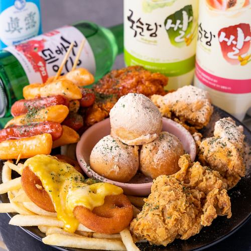 セットメニューと一緒に楽しむお気に入りの一杯を◎