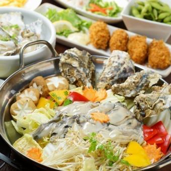Hotpot [Toyama Seafood Akane Course] Luxurious seafood hotpot with 9 dishes ◆ Draft beer included! 150 minutes all-you-can-drink every day ◆ 8000 ⇒ 7000 yen