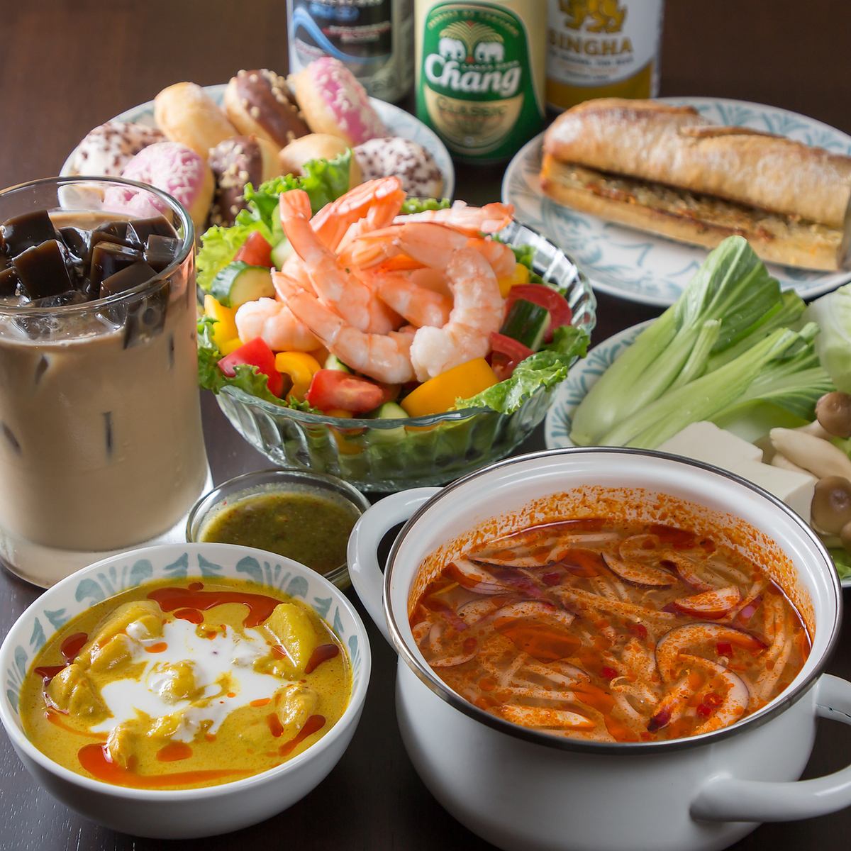 本格的な「タイスキ」を当店でお楽しみください！