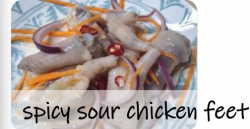 Asahi beer/Highball/Soft drink/spicy sour chicken feet/提供時間：17:00～20:00まで