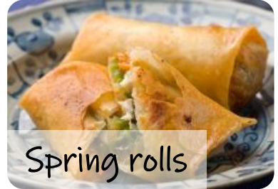 Asahi beer/Highball/Soft drink/Spring rolls/提供時間：17:00～20:00まで