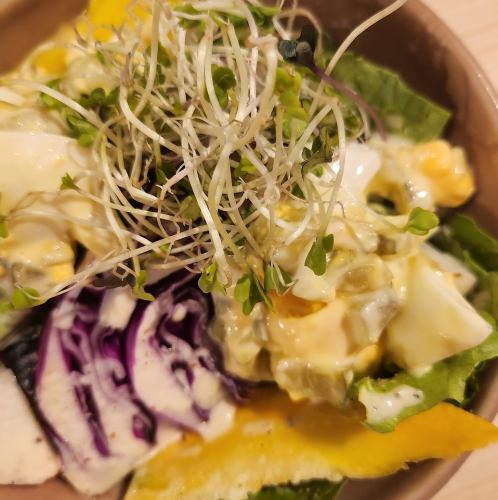 野菜たっぷりの体にやさしいランチ