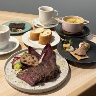 【ランチ限定】ビュベールランチコース　3580円（税込）選べるメインのショートコース　