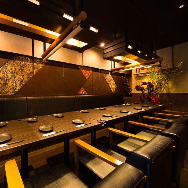 We have banquet seats that can accommodate groups! ◎ For drinking parties, various banquets, girls' night out, parties, etc. in Sapporo [Sapporo Station/Odori Station/Completely private rooms/Smoking allowed/Otsunabe/Yakitori/Banquet/New Year's party /Coming-of-age ceremony]