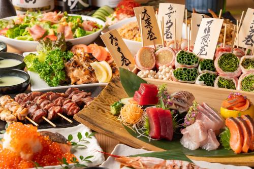 Besides motsunabe, we also have other dishes we are proud of that we would like you to order! We have a wide variety of dishes available, including yakitori, seafood, and izakaya cuisine!
