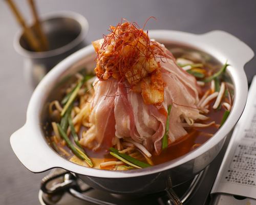 豚肉と国産野菜の香港火鍋