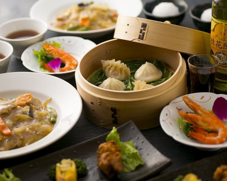 Enjoy a relaxing and elegant time♪ "Dim sum course" 1,750 yen | Girls' night out, moms' night out, dates, light drinks