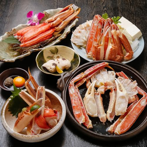 記念日に◎河豚白子と蟹を味わう特上コース！