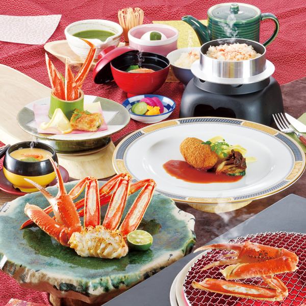 【数量限定・旬の極み】焼かにフェア　9月1日～10月31日　華月（かげつ）全8品7480円(税込)