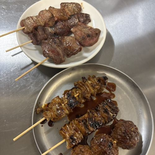 榛名豚もつ焼き/おすすめ串6本