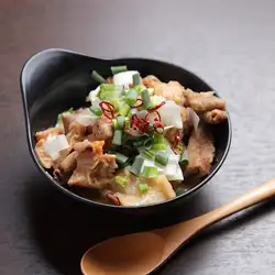 もつの味噌煮込み