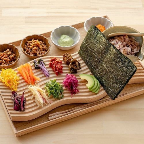 加和の彩り手巻き寿司