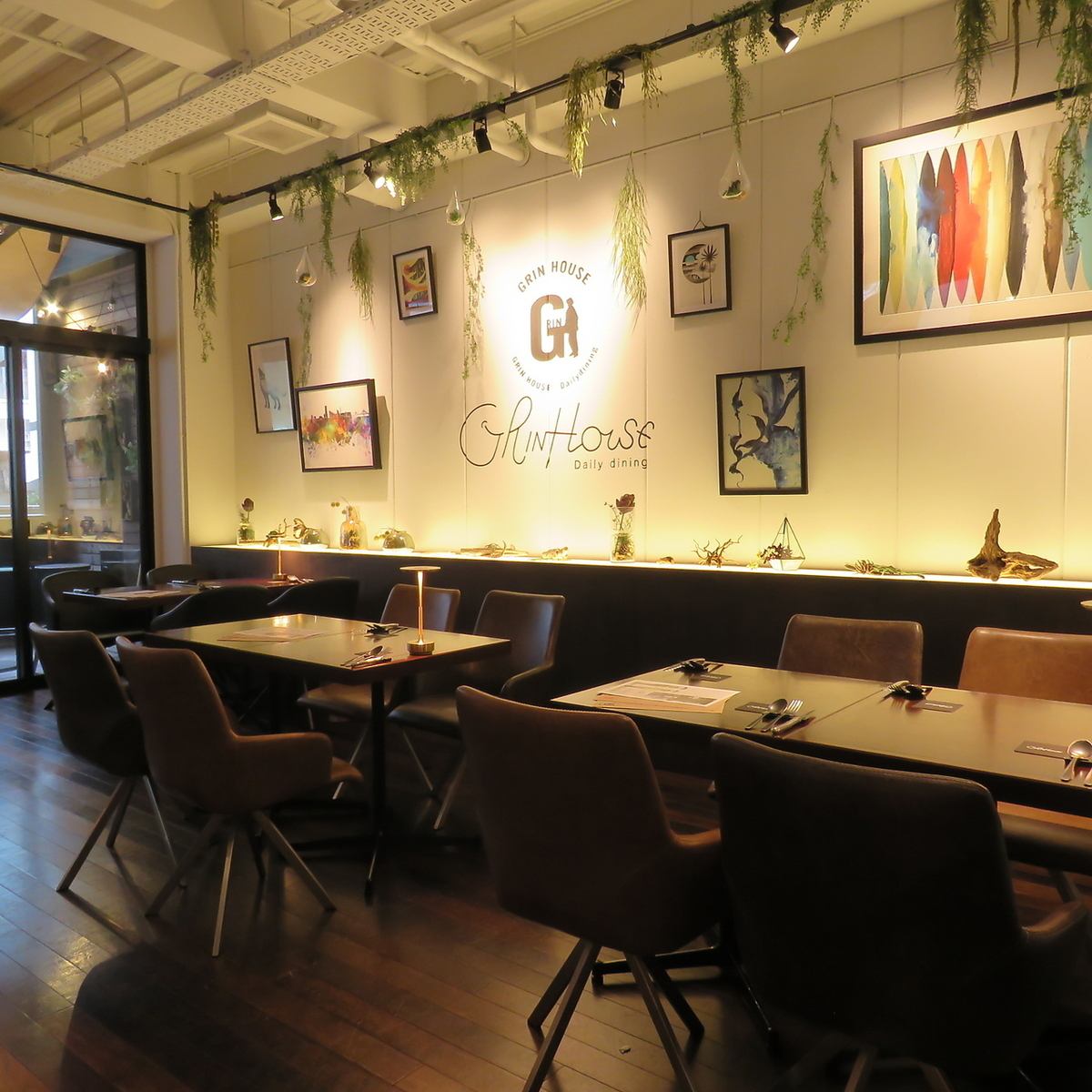 オシャレな店内で普段デートや特別な日のご利用にもぜひどうぞ♪