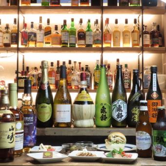 1時間飲み放題！17時30分～19時の間1080円