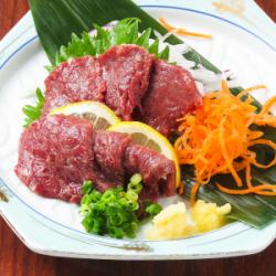 Special Marbled Horsemeat Sashimi