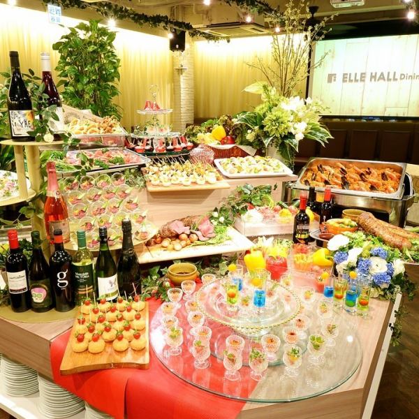 [Banquets & PARTY] ☆ ☆ for private ~ 120 people.Please enjoy it in a fashionable and open space.There is no smoking inside the store.If you smoke, please use the smoking space ※ The photograph is an image.
