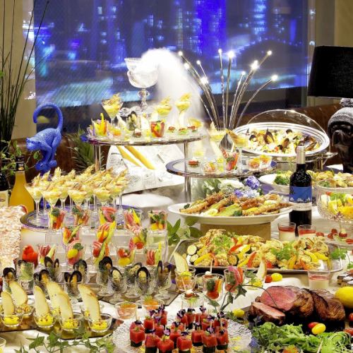 [To parties such as banquets and reunions] Plan with buffet & all you can drink 3500 yen (excluding tax) ~