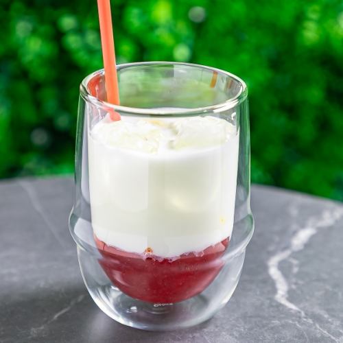 つぶつぶ苺ミルク