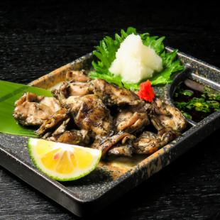 地鶏ハラミ炭火焼き