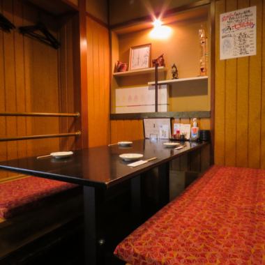 Spacious table seating available