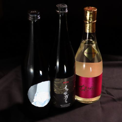 季節限定の銘酒も取り揃えております。