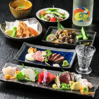 【夏季限定・数量限定・要予約】銀次郎の厳選肉と魚セット《全7品》4950円