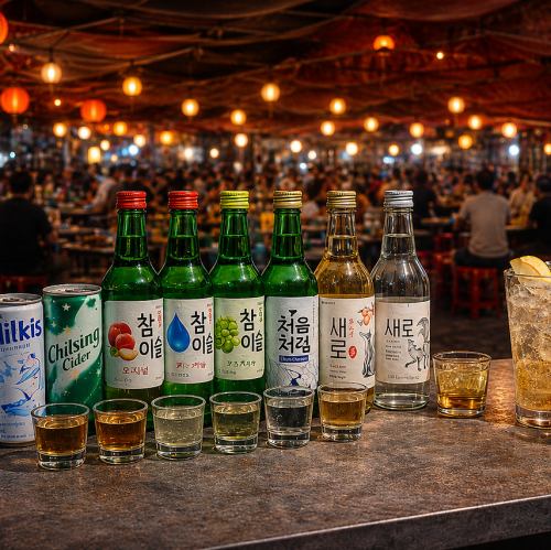 フレーバーソジュ☆☆韓国焼酎☆☆各種取り揃えてます☆☆