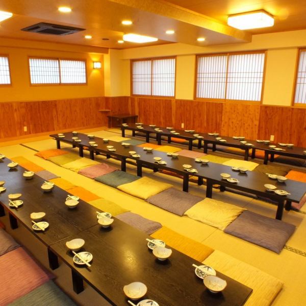 《3F》A chartered banquet hall that can accommodate up to 80 people.Banquets for up to 200 people can be accommodated by renting the entire building!