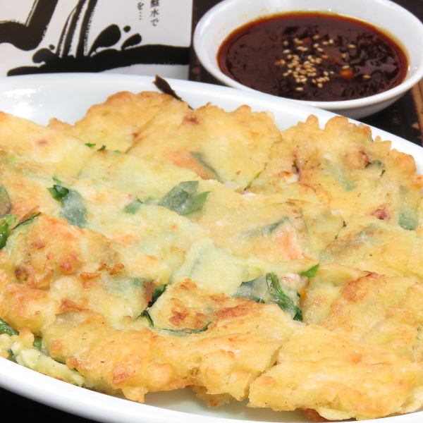 【ハマる方は毎回注文します♪女性やお子様にも大人気！一度は食べたい人気料理】特選チジミ3種