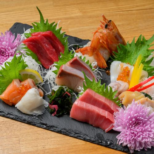 元板前が腕を振るう、鮮度自慢の海鮮料理