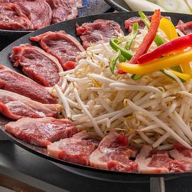 本場北海道の味ジンギスカンを特製「ひつじ鍋」で！