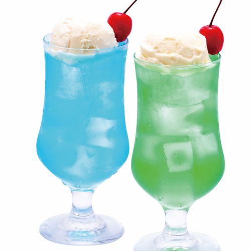 メロンクリームソーダ