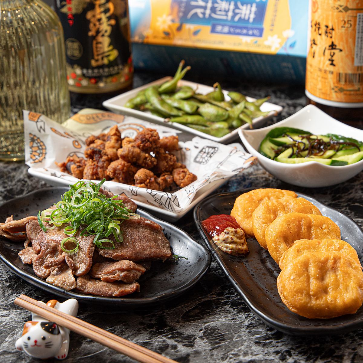 リーズナブルな一品料理やおばんざいをご堪能いただけるバーです。定食も楽しめます◎