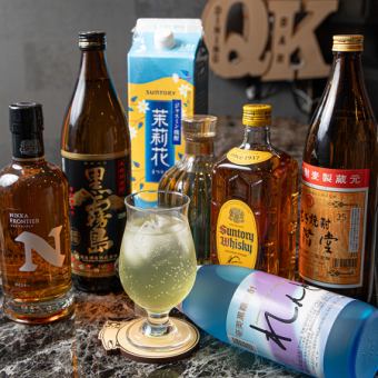 【120分飲み放題コース】たっぷりお楽しみください♪※フード一品ご注文必須《2500円(税込)》